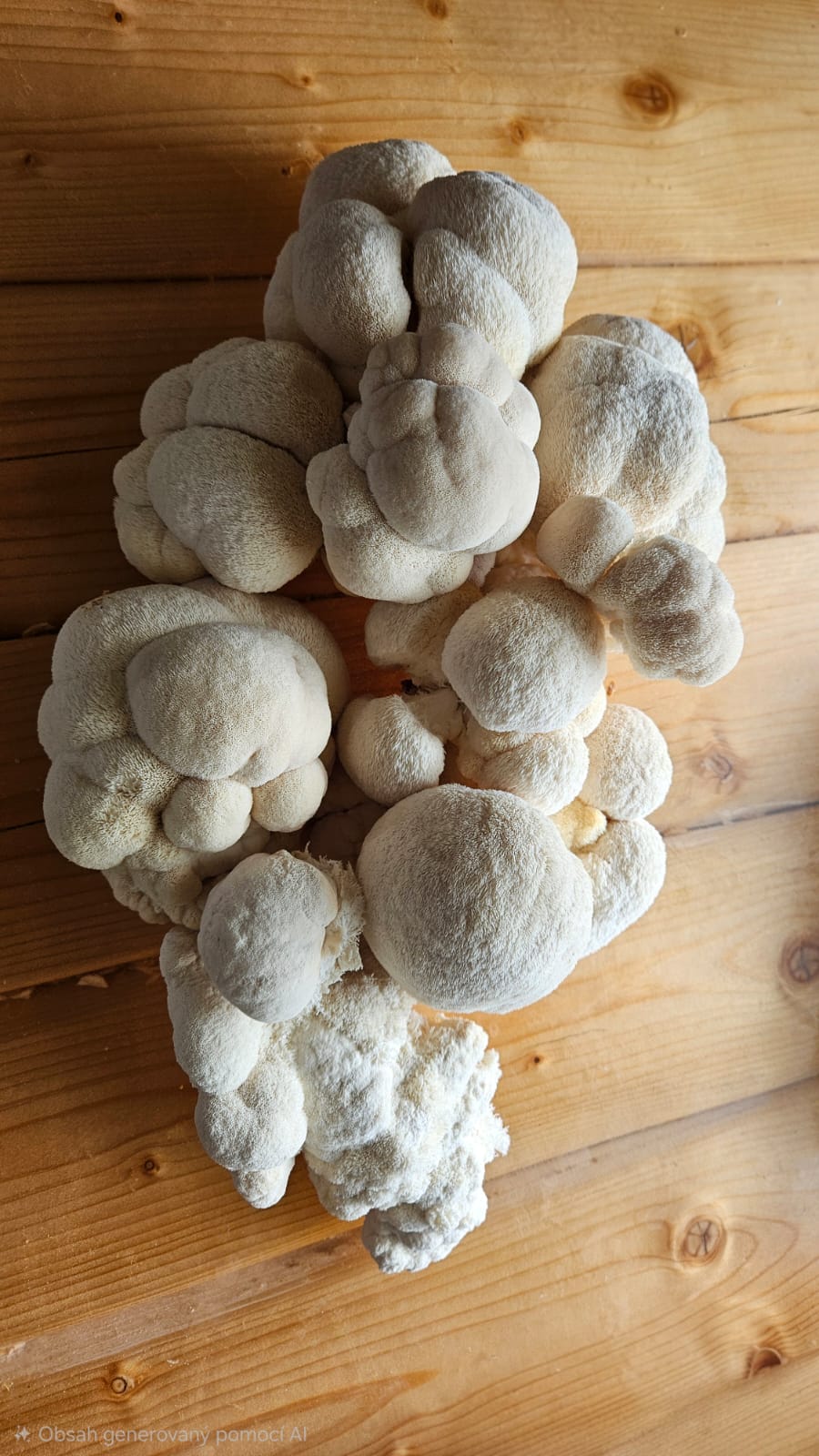 Korálovec ježatý (Hericium erinaceus) - čerstvé plodnice